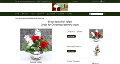Desktop Screenshot of alfaflowershop.com